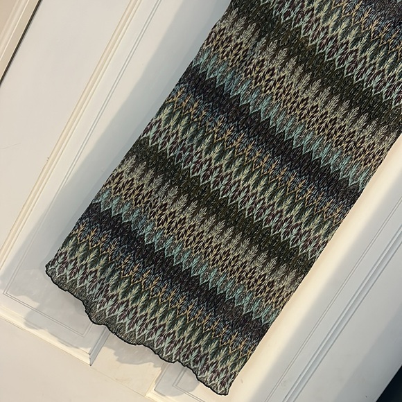 Free People Missoni Print Fabric Long Cami Top-M - Picture 3 of 7